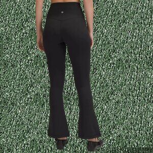 Lululemon Groove Nulu High-Rise Flared Leg Black Yoga Pants Size 14
